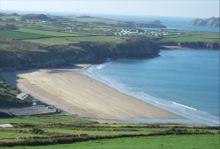 Whitesands from Carn Llidi by Jayne