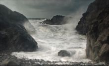 Fury at Porth y Rhaw, Nine Wells by Leanne