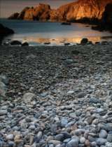 Early light at Porthmynawyd by Leanne