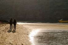 Walking along Solva Harbour by Josh