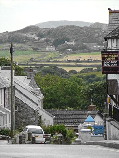 Clegyr Boia (seen from St Davids) - winning entry - summer 2008