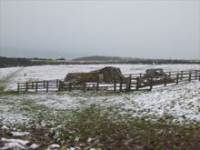 St Nons Chapel Ruins by Sian