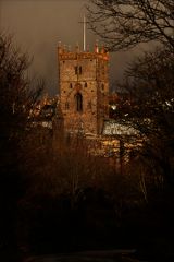 Gathering Clouds, St Davids by Les