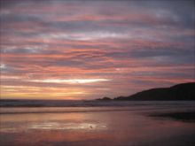 Autumn Sunset, Newgale by Dawn