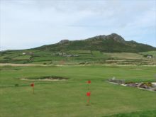 Golfing with a view, St Davids by Colin