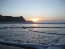 Winter Waves at Treathllyfn by Dawn