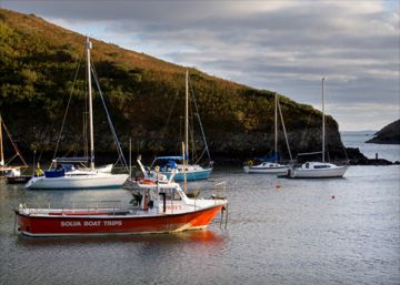 Boats at Solva by Marian, Shropshire