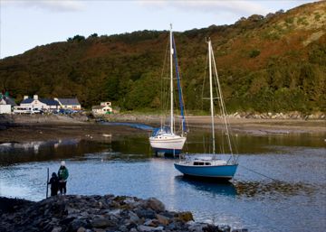 Evening Sun at Solva by Marian, Shropshire