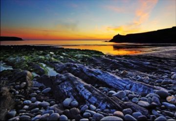 Sunset at Abereiddy by Tom, Aberdare