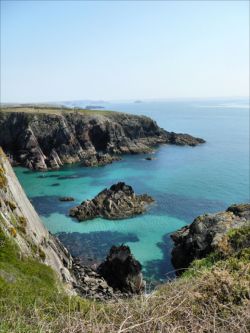 near Porthclais by Deborah