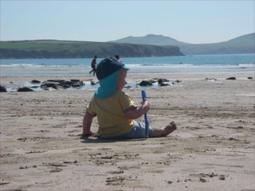 A day at Whitesands Beach by Ian of St Davids