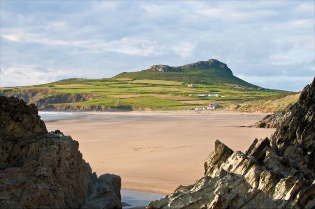 Carn Llidi from Whitesands Beach