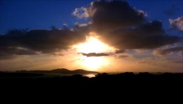 Ramsey from St Davids Head by Dave, St Davids