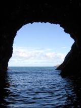Cave on Ramsey Island by Matthew