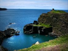 Blue Lagoon, Abereiddy by Chris