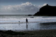 Autumn Evening at Abereiddy by Marian