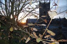 Autumn Evening Shades at Cathedral by Billy