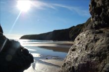 Tranquil Afternoon at Caerfai by Jill